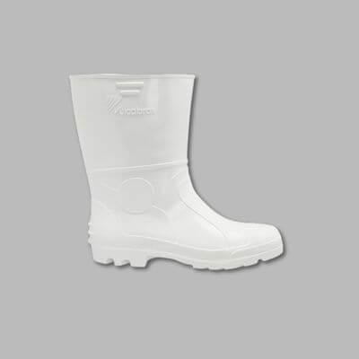 BPCC12 – Bota PVC Cano Curto Branca